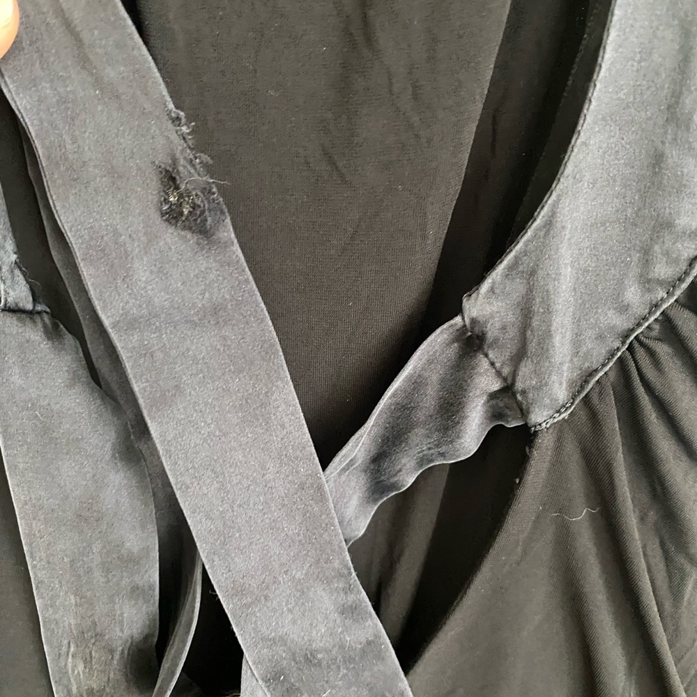 bebe Black Backless Halter Dress - Picture 7 of 8